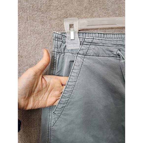 American Eagle Cargo Jogger Pants Womens 6 Gray Stretch Lyocell Blend - Picture 2 of 10